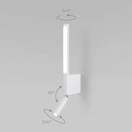 Настенный светодиодный светильник Sarca LED 3000K 40111/LED белый