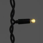 A-518 WW/WT FLASH гирлянда светодиодная "Бахрома", 5х0,9м, 240LED, провод черный, морозостойкий