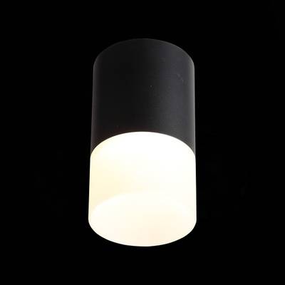 ST100.402.05 Светильник потолочный Черный LED 1*5W 3000K 390Lm Ra&gt;80 120° D64xH110 170-240VV