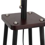 SLE302.405.01 Торшер ST-Luce Черный, Коричневый/Бежевый E27 1*40W (из 2-х коробок)