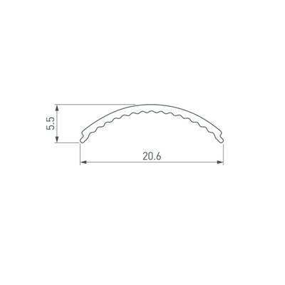 Экран ARH-KANT-H16-2000 Round Opal (Arlight, Пластик)