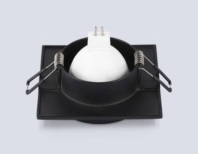 Светильник встраиваемый TN30710 BK черный GU5.3 92*92*36