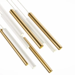 ST153.543.27 Люстра подвесная Белый LED 1*27W 4000K 2 295Lm Ra IP20 D350xH1 500 180-240V