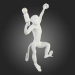 SLE115111-01 Светильник настенный Белый E27 1*60W