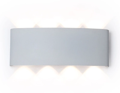 Светильник светодиодный уличный настенный архитектурный ST4461/8 WH белый IP65 LED 4200K 8W 210*80*46