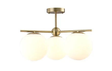 Люстра Crystal Lux FELIZ SP-PL3 BRONZE/WHITE 0611/303