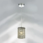 795314 Подвес CRISTALLO 1х40W G9 ХРОМ