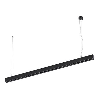 358874 OVER NT22 404 черный Светильник накладной/подвесной светодиодный (длина подвесов 1,2м) IP20 LED 4000K 40W 220V ITER