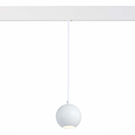 ST354.543.12 Магнитный трековый светильник подвесной белый LED 1*12W 4000K 750Lm Ra>80 36° IP20 D100xH92 48V