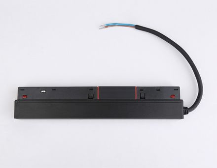 Блок питания внутренний с вводом питания для шинопровода Magnetic GL3661 BK черный блок IP20 100W 48V 225*45*23