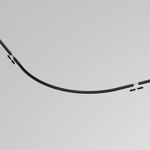 Коннектор радиусный D900 накладной Levity черный, TRA184-R900-11B. TM Maytoni