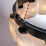 812236 Люстра NIBBLER 23х6W(Led) G9 ЧЕРНЫЙ/БЕЛЫЙ