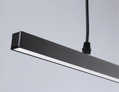 Светильник светодиодный трековый GL6787 BK черный LED 24W 4200K 600*22*1025