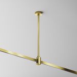 Крепление потолочное Medium одинарное 300мм Flarity латунь, TRA158C-S1-BS. TM Maytoni