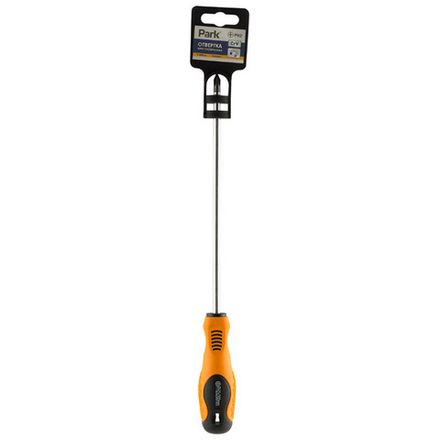 Отвертка Park Standart PH2х20см, двухкомпонентная рукоятка, крестовая (Минимальная отгрузка 12 шт)