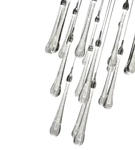 07860-18A,02 Люстра каскадная Асмер хром d50 h300 Led 54W (4000k)
