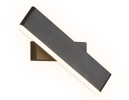 Настенный поворотный светодиодный светильник с выключателем FW429 SCF кофе песок LED 4200K 5W 300*70*40