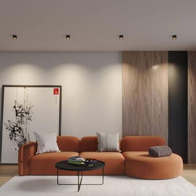 359593 OVER NT25 392 черный Светильник накладной светодиодный с переключ. цв. температуры IP20 LED 6W 220-240V 3000К\4000К\6000К ORBIS