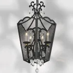 744157 Люстра CASTELLO 5х40W E14 ЧЕРНЫЙ/ЗОЛОТО Lightstar