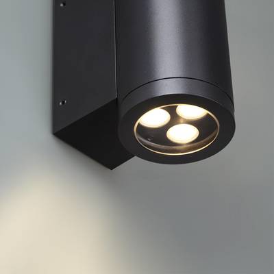 7071/7WL NATURE ODL25 723 Настенный светильник черный/металл IP65 LED 7W 3000K 15° AC85~265V LONG