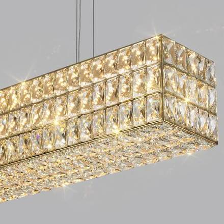 4926/48L L-VISION ODL24 481 золото/металл/хрусталь Люстра LED 48W 4000K 2452Лм PANTA