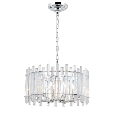 Citilux Ингвар CL334161 Люстра подвесная хрустальная Хром