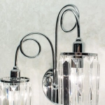 Citilux Синди CL330321 Бра хрустальное с выключателем Хром