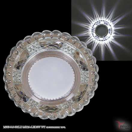 14303-9.0-001LD MR16+LED3W WT светильник точ.
