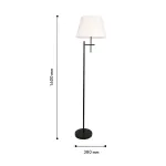 Торшер Carino 4621-1F, 1*E27*60W. ТМ F-Promo