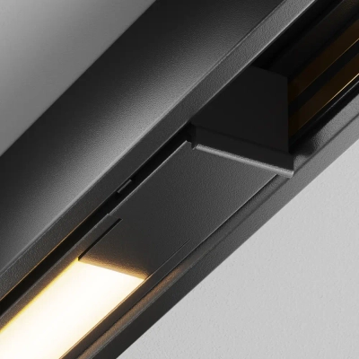 Трековый светильник Базис / Basis Exility X 3000K 12Вт 120°, TR240-2-12W3K-B. TM Maytoni