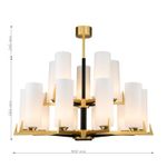 Подвесная люстра Maximo 2623-15P. ТМ Favourite