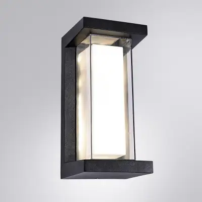 Уличный настенный светильник Arte Lamp ULYSSES A8510AL-1BK, 1хLED