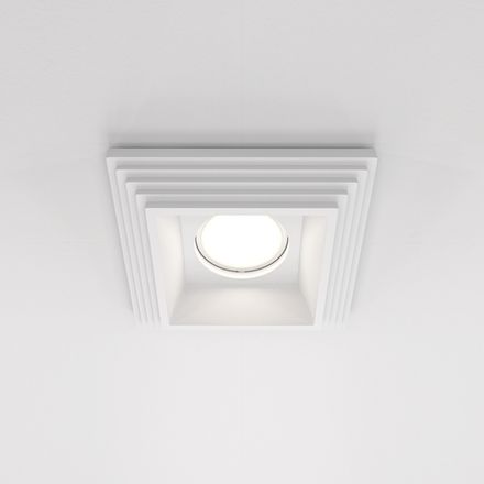Встраиваемый светильник Gyps Modern GU10х1, DL005-1-01-W. TM Maytoni