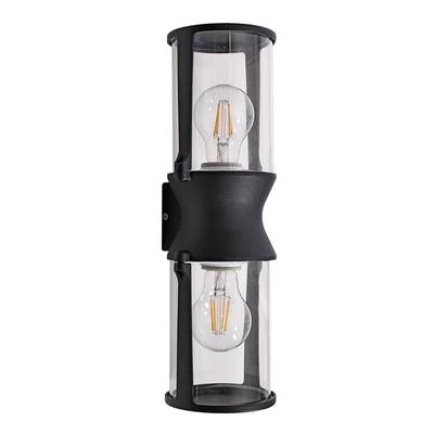 Уличный настенный светильник Arte Lamp MINCHIR A8306AL-2BK, 2хE27