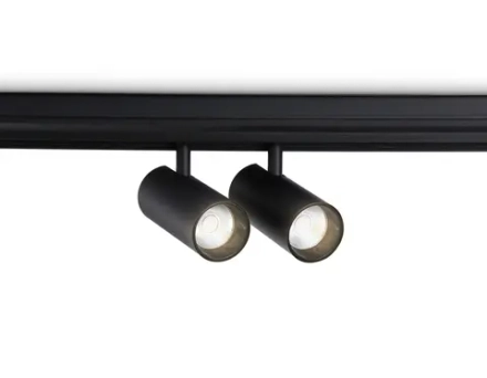 Светильник светодиодный трековый для шинопровода Magnetic GL3902/2 BK черный LED 20W 4200К 48V 24° 180*45*182