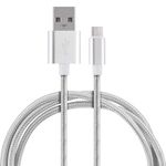 Кабель Energy ET-01 USB/Type-C, цвет - серебро