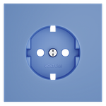 VLS000615 Накладка для розетки с заземлением, S70 (деним). (ТМ Maytoni)