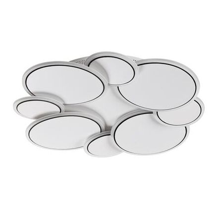 8011/80CL LEDIO LN25 белый, хром/белый металл/акрилл Потолочный светильник LED 80W 220V 3000-6000K BRIDGE