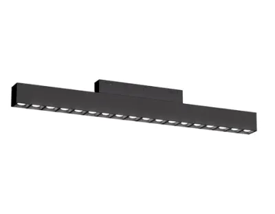 Светильник трековый светодиодный Magnetic standard 48V 20mm GL4505 BK черный IP20 18W 3CCT 3000-6000K SMART 24° 328*22*25