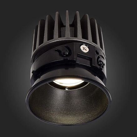 ST850.408.07 Светодиодный модуль SMART Черный LED 1*7W 2700K-6500K 560Lm Ra90 36° IP20 D69xH75 220-240V
