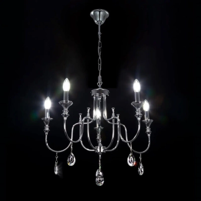 Citilux Рига CL437151 Люстра подвесная Хром