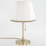 Citilux Линц CL402730 Настольная лампа бронза с белым абажуром