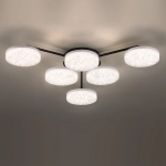 8236/6CL LEDIO LN25 000 черный, металл/акрил Люстра потолочная с ПДУ LED 85W 3000-6000К 220V DIDANA
