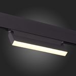 ST363.436.12 Магнитный трековый светильник Черный LED 1*12W 3000K 720Lm Ra&gt;80 120 IP20 L219xW22xH108 48V