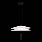 SL6101.403.01 Люстра подвесная ST-Luce Черный/Белый LED 1*10W 3000K