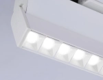 Светильник светодиодный трековый GL6816 WH белый LED 12W 4200K 24° 230*22*87