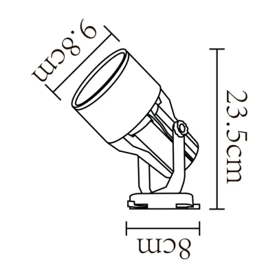 Трековый светильник Arte Lamp LYRA A6252PL-1WH, 1хE27