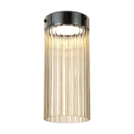 5047/10LC L-VISION ODL24 439 черный/светл.янтарный/металл/стекло Потолочный светильник LED 10W 4000К 1237Лм PILLARI