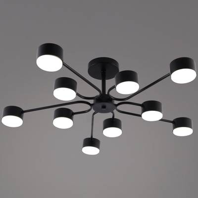 03708-0.3-10 BK GX53 светильник потолочный