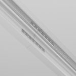 Коннектор прямой 2 шт. Exility встраиваемый серый, TRA034C-42S. TM Maytoni